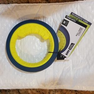 Bark super Chewer Roll Over Coaster medium fetch tug wacky roll dog toy